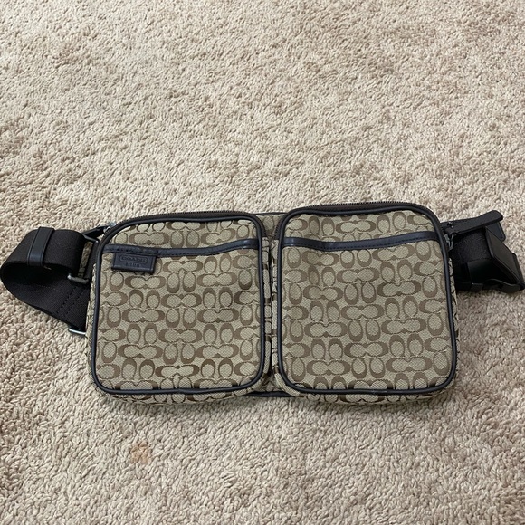 coach heritage belt bag